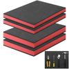 Tool Box Foam,Polyethylene Tool Foam Inserts for Cases,EPE Foam for Organizer Cases Drawer Liner,Camera Toolbox Storage Shadow