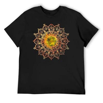Decorative Indian Sun T-Shirt Plus Size Tops Sweat Anime T-shirt Boys Whites Mens Tall T Shirts