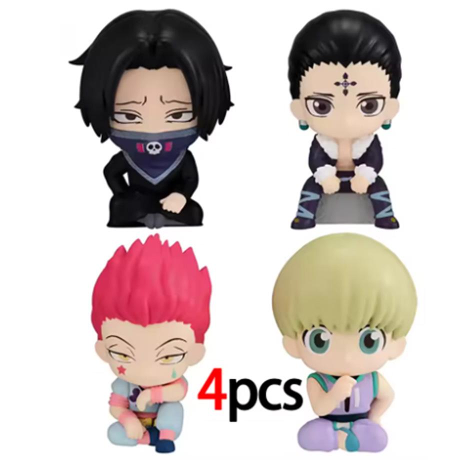 Anime Figure Figure Killua Zoldyck Kurapika Figure Hisoka Figure Feitan Mini Model Dolls Toy Gifts