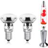 Ampoule Lampe Lave - Luxvista - R39 - 30W - E14 - Blanc Chaud 2700K - 2-Pack