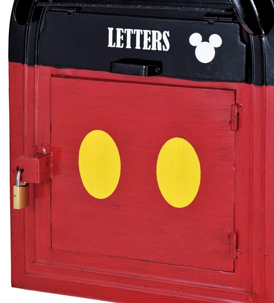 Setcraft Wall Post Mickey with Padlock Antique Processing Height Approx. 42(cm) SD-8210