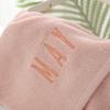 Embriodered Letters Face Towel Pure Cotton Soft Rectangle Towels Good Absorption Simple Creative Kids Adults for Home Bathroom