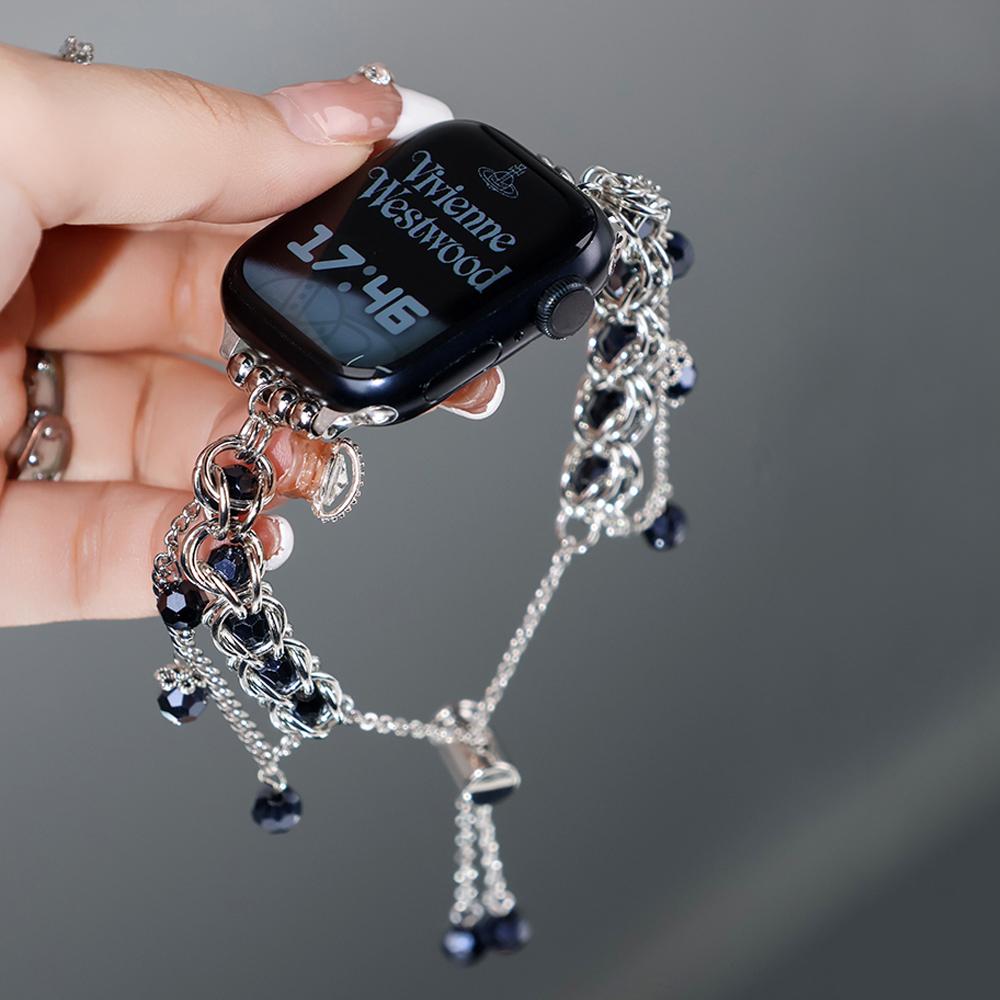 18mm 20mm 22mm Damenarmband für Samsung Galaxy 6 5 4 40mm 44mm 6/4 Classic Active 2 Schmuckband für Huawei GT4 41mm Amazfit GTS4