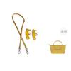 Ingenuity Handmade Cow Leather Bag Strap Women's Multicolor qjx0065