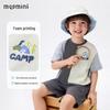 MQDMINI Boys' Lost Forest Short Sleeve Set