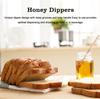 Wooden Honey Dipper 50Pcs/set Household Wooden Mini Jam Honey Dipper Jar Dispensing Collecting Stirring Rod Stick