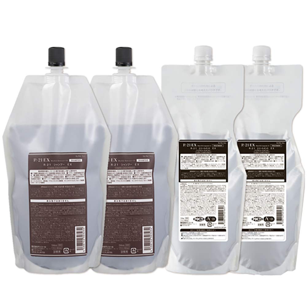 

Suncall Extra Shampoo EX 700 мл x 2 Treatment EX 700 г x 2 Сменный набор R-21 +