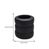 Tire Shaped Pen Holder Fun Desktop Stationery Organizer Space Saving Desk Storage for Home Office School Desk Decoration