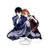 New Bungo Stray Dogs Anime Figure Acrylic Stand Model Toy Dazai Osamu Nakahara Chuuya Ryunosuke New Year Desk Decor Collect Gift