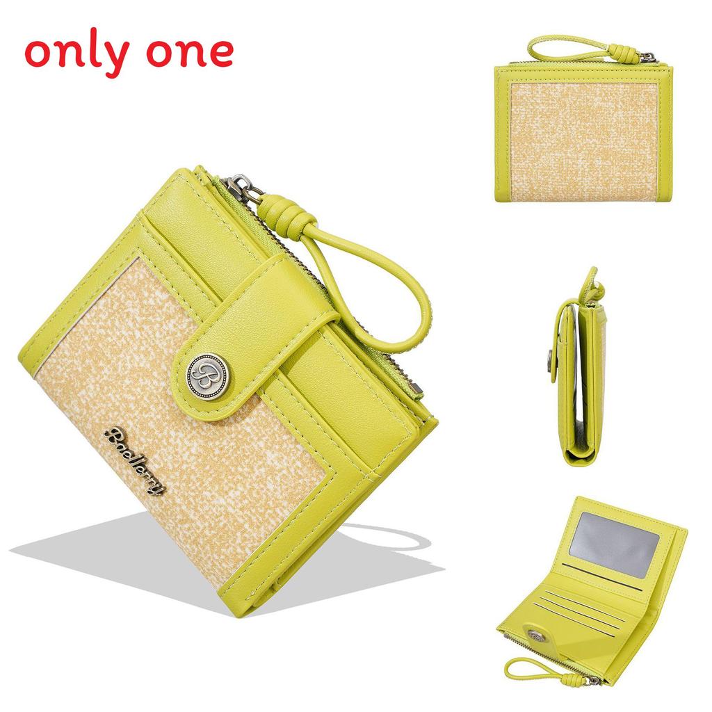 Crossborder Style Leather Wallet For Women With Multiple Card Slots And Zipper Coin Pocket