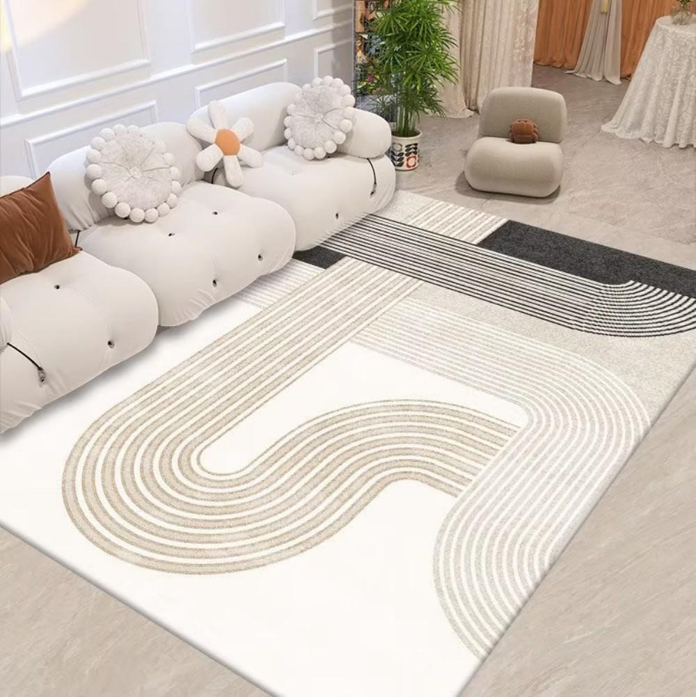 Scandinavian Style Geometric Rug Living Room Study Wearable Design Modern Home Studio Ins Style Space