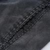 Men's Retro Washed Cotton Stand Collar Jacket - Casual Loose Fit, Autumn Wear