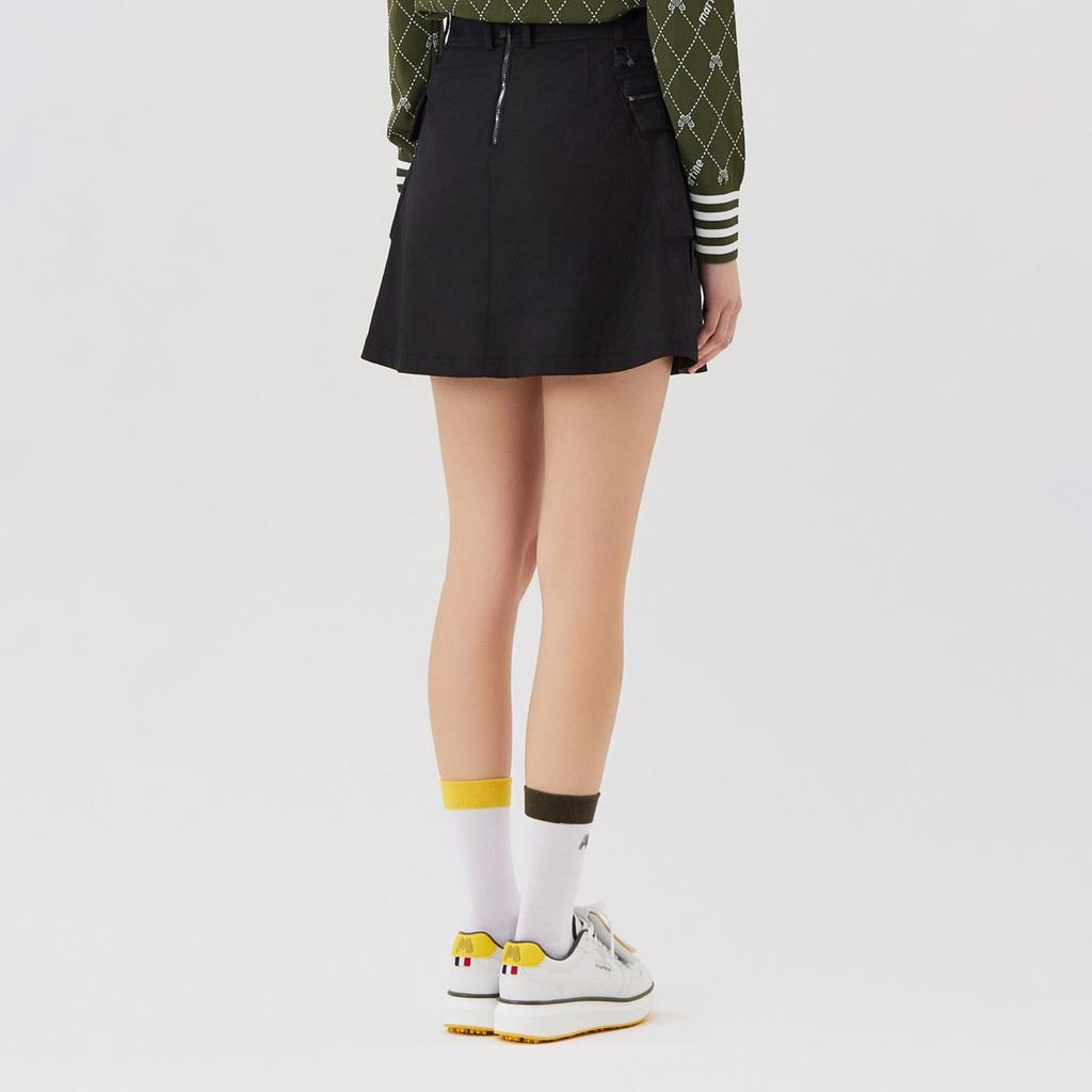 MARTINE GOLF H Line Pattern Culotte_Black