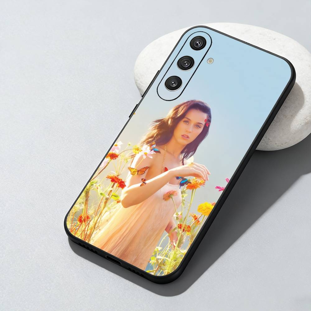 Colorful Pop K-Katy PerryS Singer Phone Case For Samsung Galaxy A73,A72,A71,A70,A52,A51 Others Soft Black Cover
