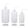 1Pcs Washing Clean Wash Bottle White Plastic Laboratory Measuring Bottles Measurement 250/500/1000ml Tattoo Squeeze Bottle