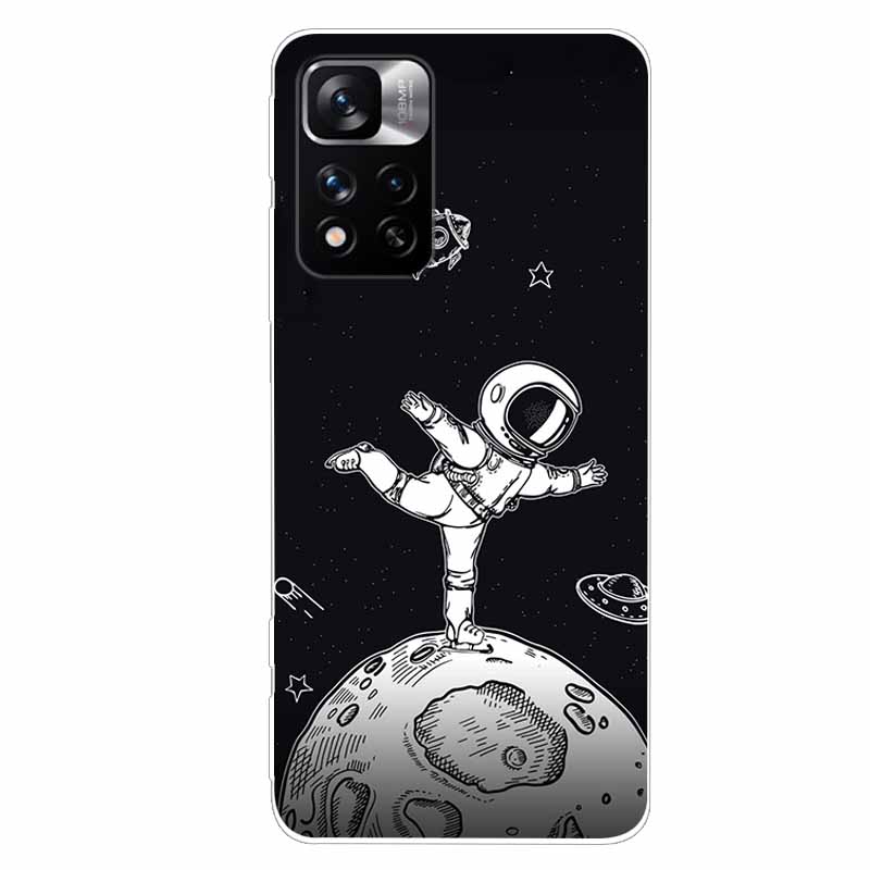 Custodia Per Xiaomi Redmi Note 11 Pro+ 5G Cover Silicone Morbida Cover Posteriore Per Redmi Note 11 Pro Plus 5G Fundas Globale Carino