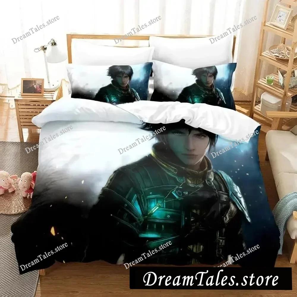 The Last Remnant Bedding Set Cartoon Anime Adult Kid Bedroom Duvetcover Sets 3D Kawaii Quarto Masculino Twin Set Luxury Gift
