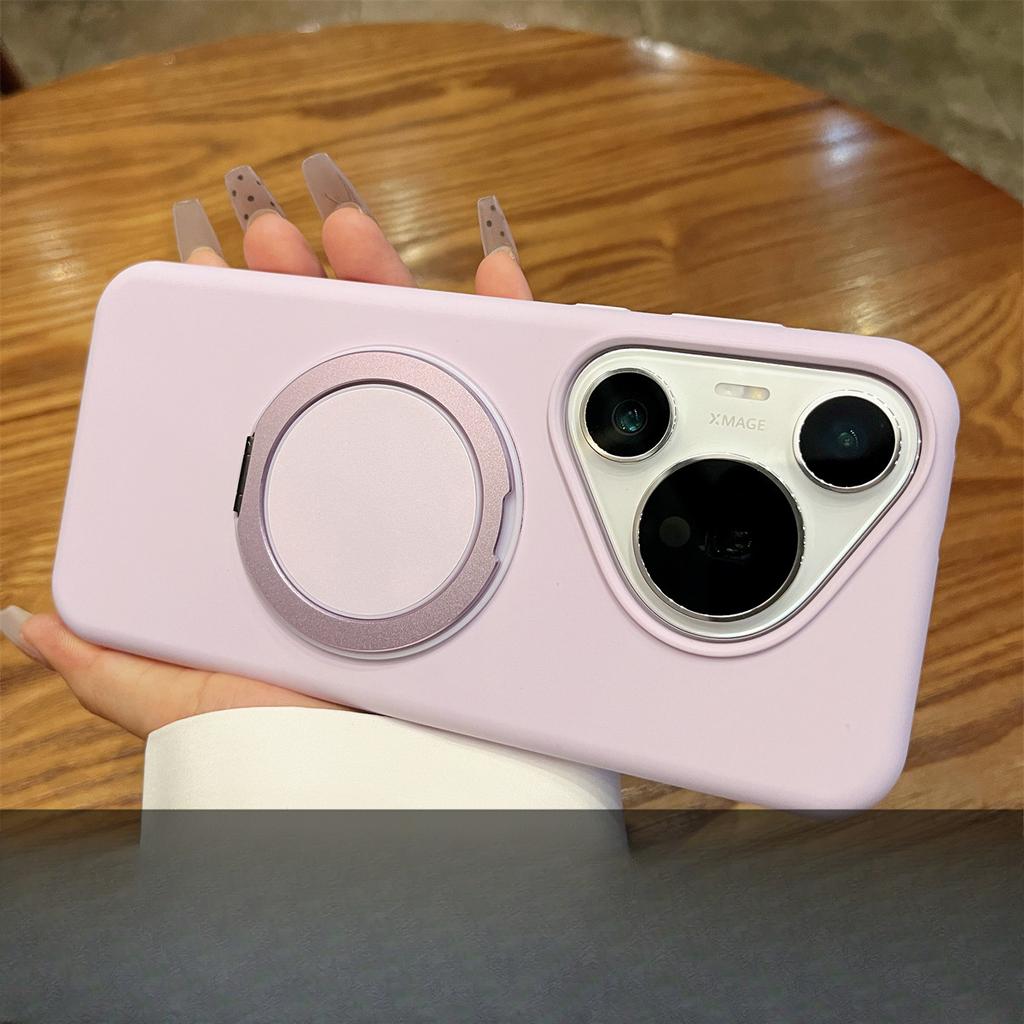 Applicable To Huawei MATE60Pro+ Mobile Phone Case Official Real Liquid Silicone Pura70 Simple and Advanced Sense Protection Case