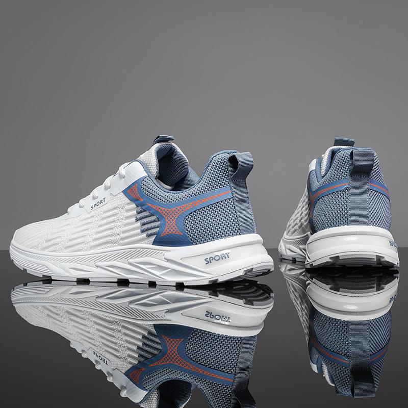 Mens Lightweight Casual Sneakers Breathable Chunky Sole Male Carbon Plate Marathon Sports Running Shoes Athletic Nonskid