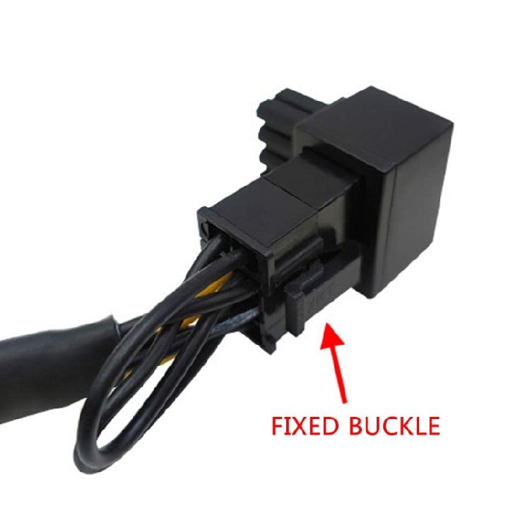 8Pin Graphics Video Card Connector 90 Degree Adapter 8Pin Female to 8Pin Male Mainboard CPU Power Steering Connector