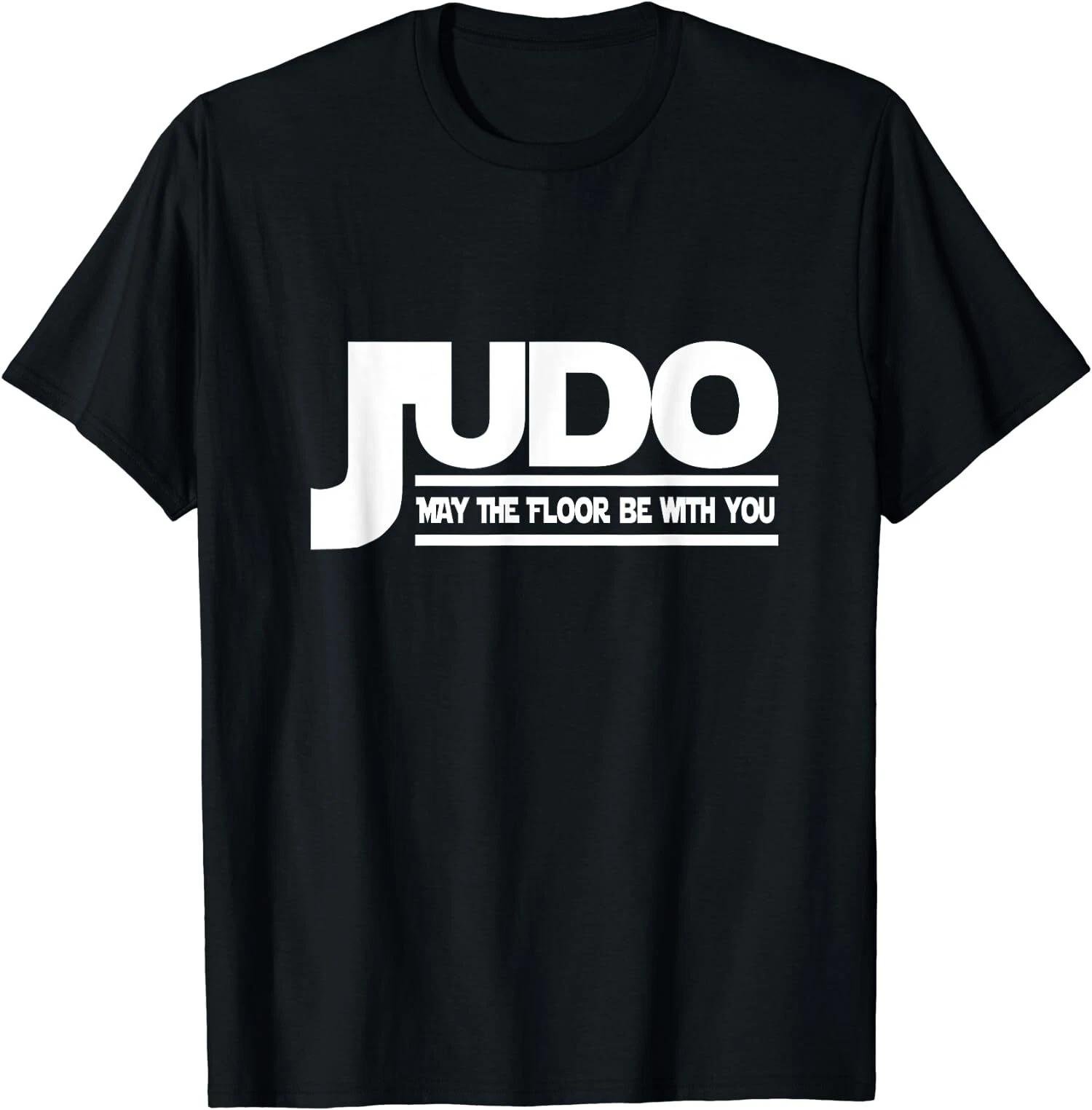 JUDO May The Floor Be With You, Funny Martial Arts T-Shirt L