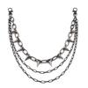 Punk Rock Exaggerated Spiked Jeans Chain Pendant