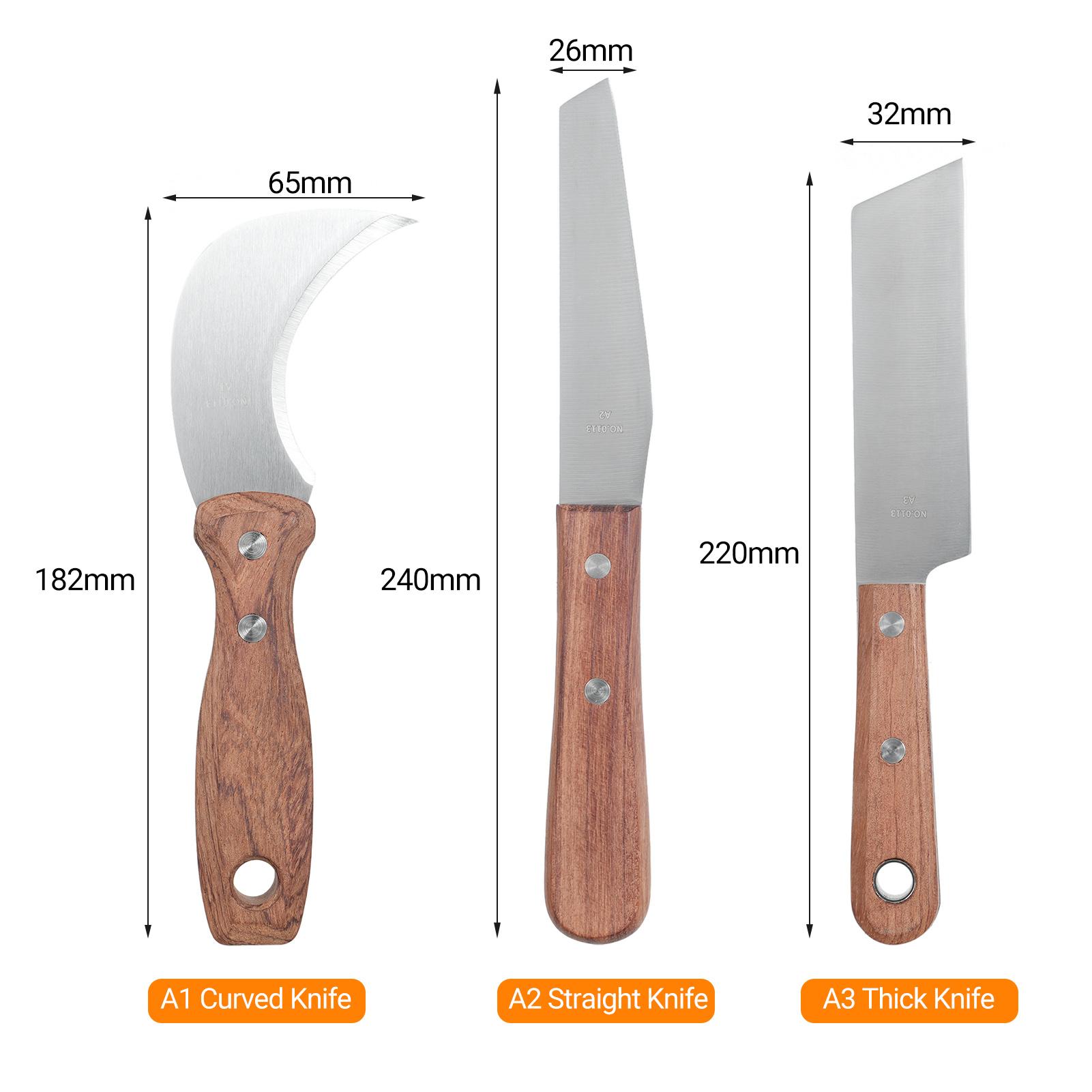 

3pcs Cutters Stainless Steel Curved Straight Thick Cutters Mirror Polished Easy to Grip Wood Handle for Wall Tiles Wood Plastic