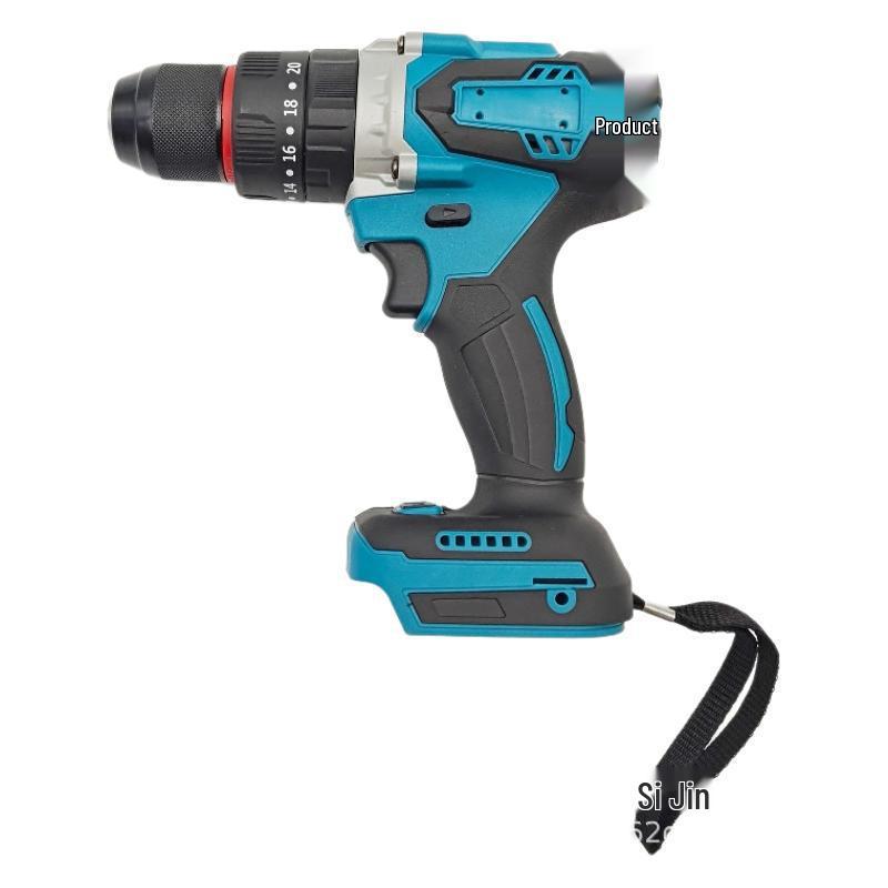 Trapano Avvitatore Senza Fili Potente da 13mm Brushless, 70Nm di Coppia d'Impatto, Velocità Regolabile, Batteria al Litio Ricaricabile.