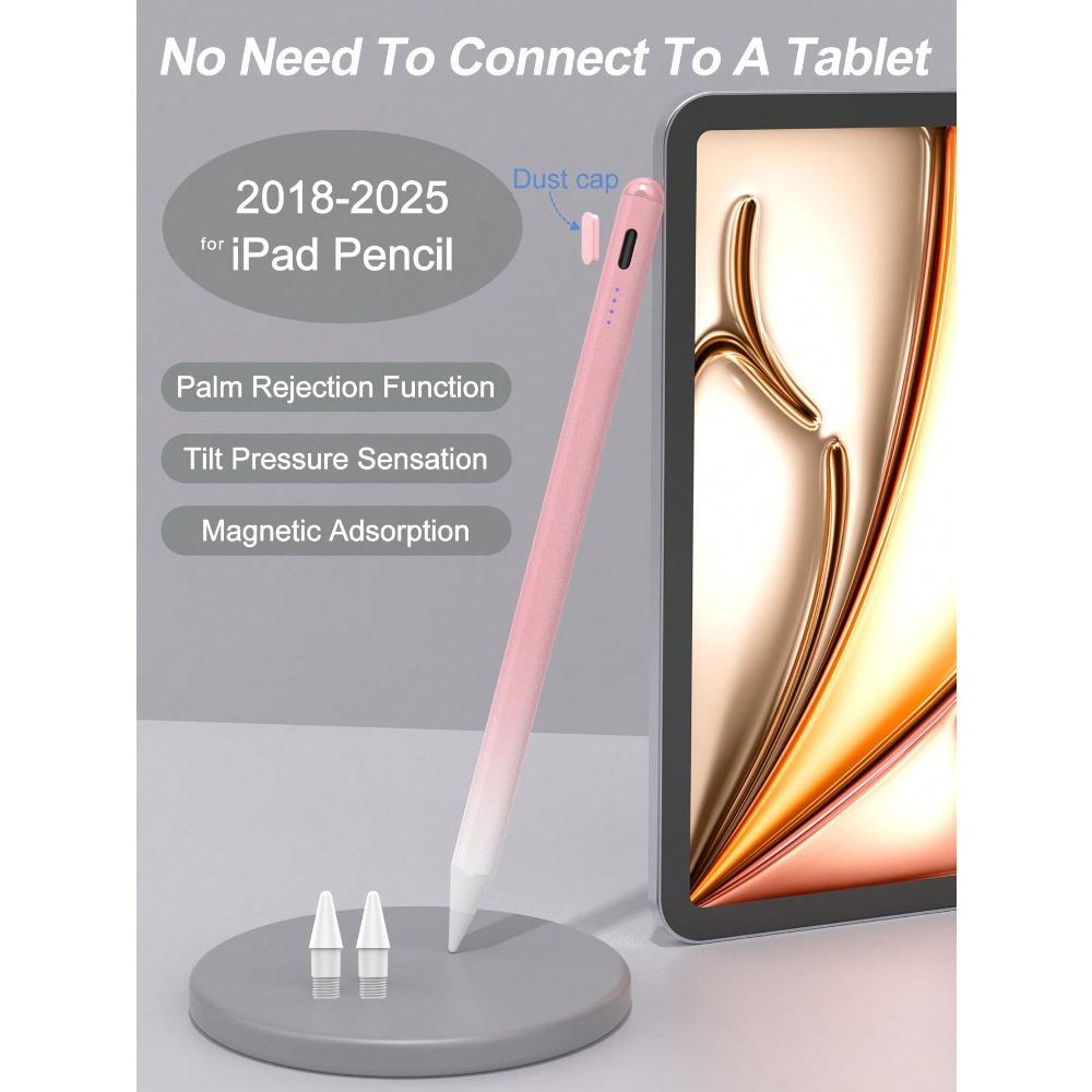 Pencil for iPad with Palm Rejection Stylus Pen for iPad Air M2 Pro 13 Pro 12.9 10 Gen 7th 8th 9th 10.2 for iPad Pencil