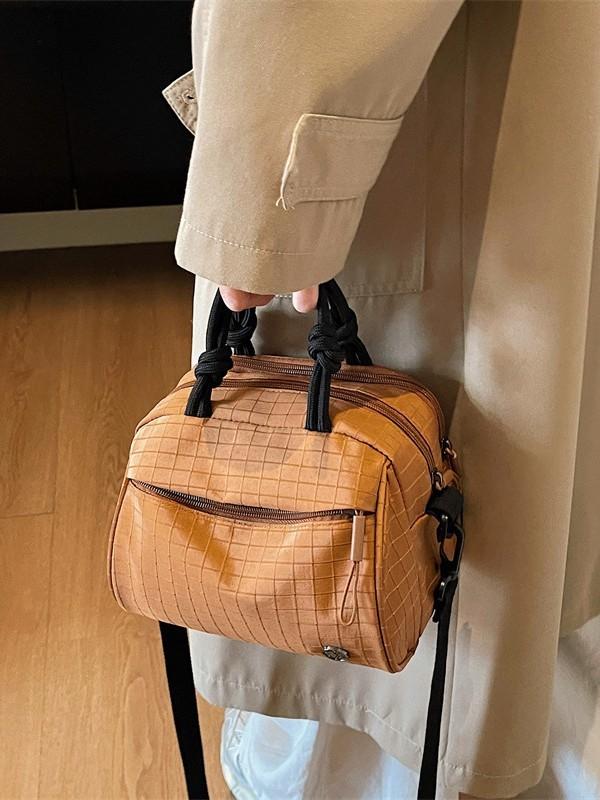 D Pattern Nylon Crossbody Bag For Casual Daily Use Women