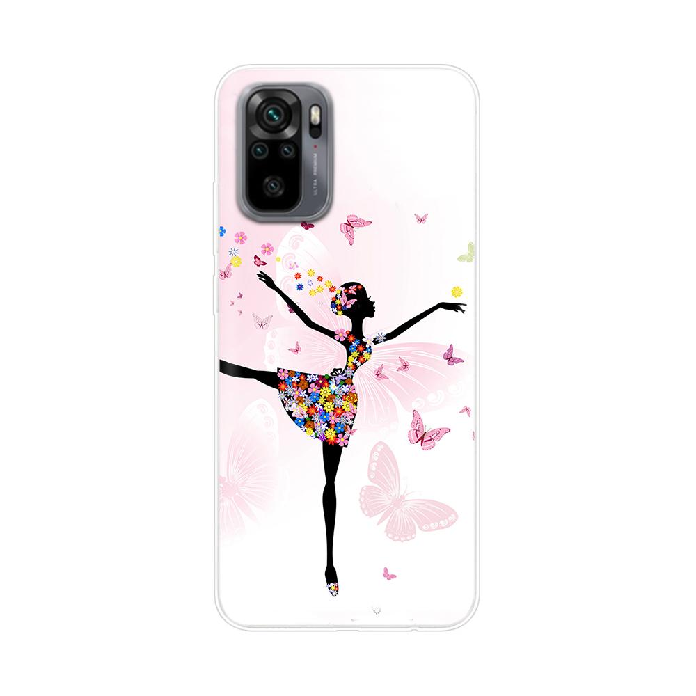 For Xiaomi Redmi Note 10S Case Note 10 Silicone Soft TPU Back Cover For Xiaomi Redmi Note 10 Pro Note10 S Phone Cases Coque Bags