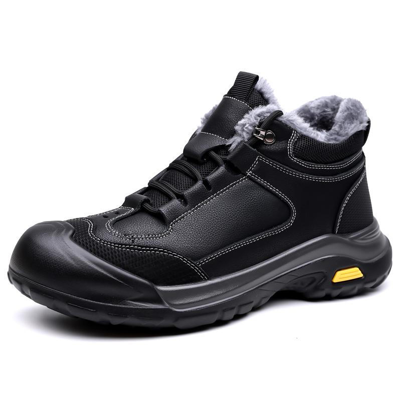 

Men s warm cotton shoes Comfortable and high-quality winter style Work Daily Business Outdoor casual high top shoes New 44