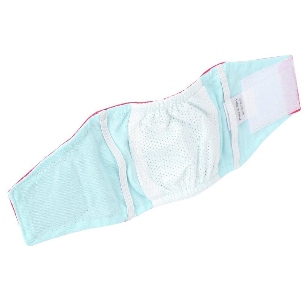 Solid Color Dog Sanitary Wrap Elastic Waist Puppy Safety Band Male Dog Belly Band House Training