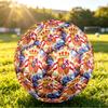 Spain Football Printed Size 5 Soccer Ball Wear Resistant Standard Adult Training Football Fan Gift for Indoor Outdoor Match Sports