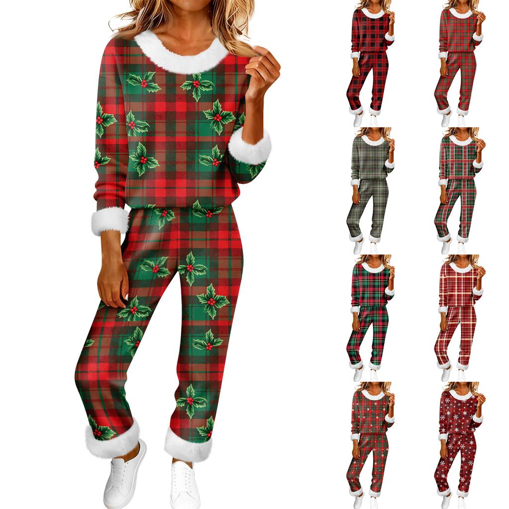 Damenmode Lässig Homewear Mode Lässig Bedruckter Cardigan Hemd Hosen Set