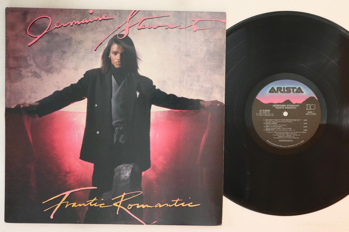 

LP Record JERMAINE STEWART - Frantic Romantic AL88395 Arista 1986 US Soul/Funk Used