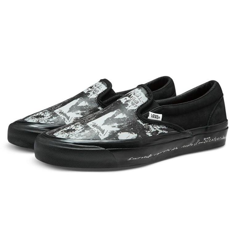 Slip-On Raised By Wolves x Og Classic Vans Lx 'Black Wall' VN0A45JK025