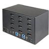 Switch KVM 2 Ports - STARTECH - 4K Ultra HD - 60Hz - Noir - USB