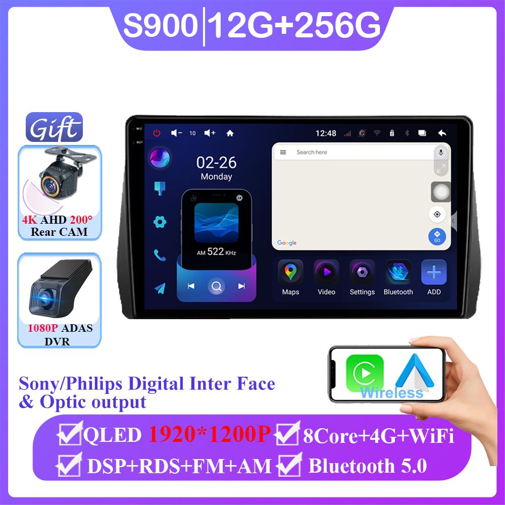 Android 14 Car Radio Stereo Head Unit For Toyota Wish 2010 -2018 Auto Carplay GPS Navigation Multimedia Player No 2din DVD 7862