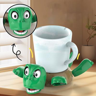 Nouveau Dessous de Verre Amusant Anti-Brûlure Tortue Tapis de Tasse Thé Café Mug Porte-Boissons Vaisselle Ornement Décoratif Imprimé en 3D Décoration de Table pour la Maison