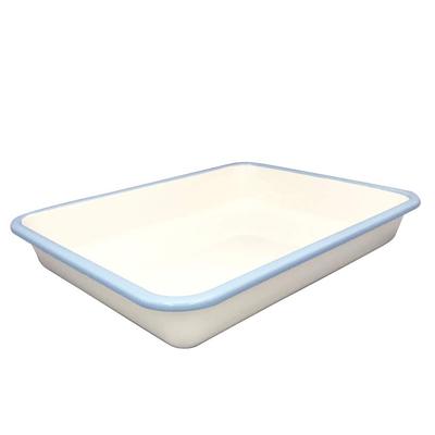 Fuji Horo Enamel Container LL White (15 Pieces) BM-LL W
