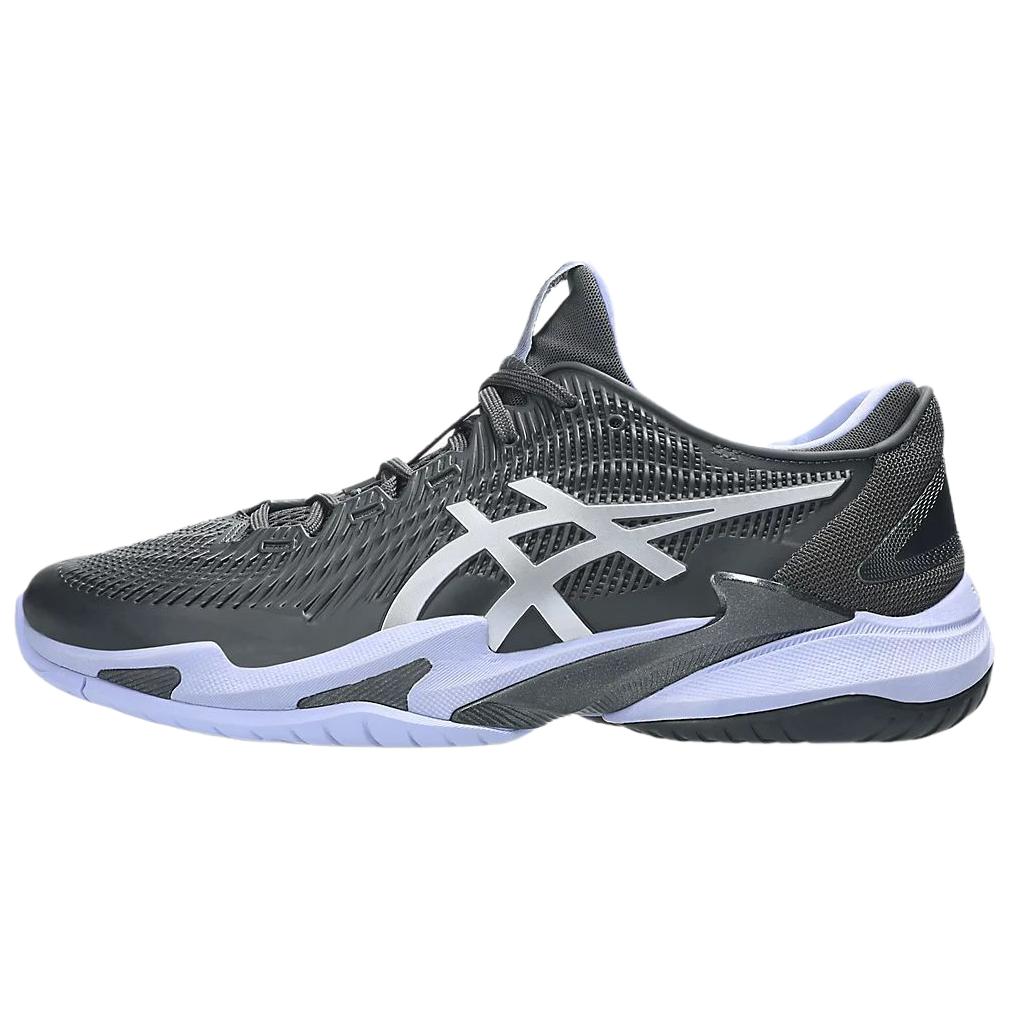 Chaussures de Tennis ASICS Court FF 3 Homme Basse Graphite Gris/Argent Pur 44.5 gray