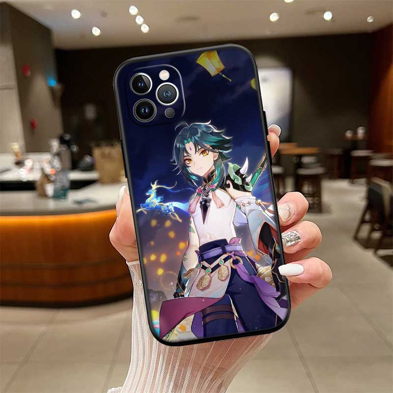 RE33 Genshin Impact New High-End Shell Phone Case for iPhone SE X XS XR 16E 17 11 Pro Max 8 7 6 6s Plus Air