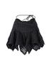 Another A Lace Ruffle Skirt Pants [Black]