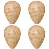 1-5PCS Hanging Wasp Nest Decoy Outdoor Waterproof Fake Wasp Nest Decoy Nest Decoy Hornets Plastic Insects Paper Drive Beehive