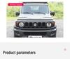 2023-2026 New Jimny Five-Door Exterior Guard: Mech Hood Stone & Sand Protection