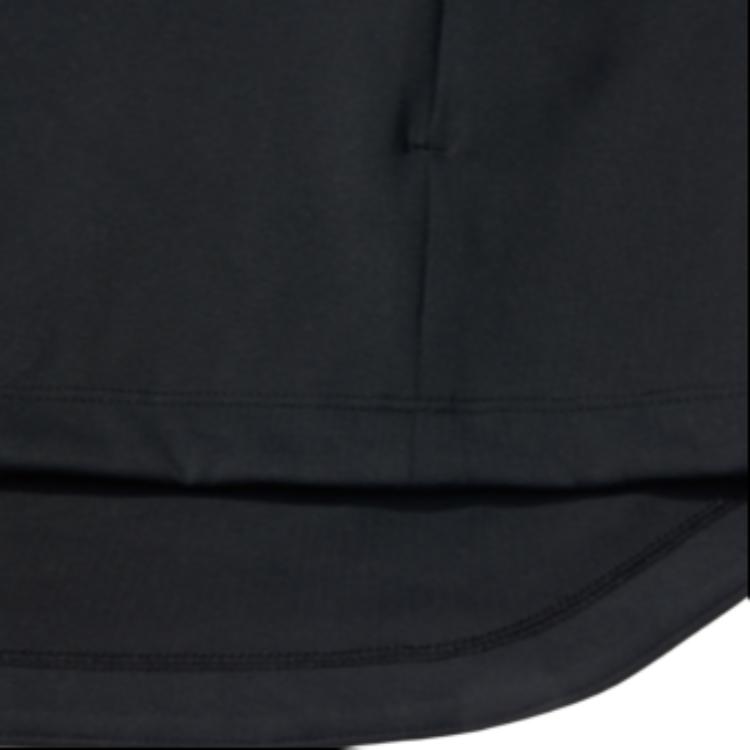 Reebok Solid Color Knitted Stand Collar Casual Jacket Men Jackets Black 23RCS105M001