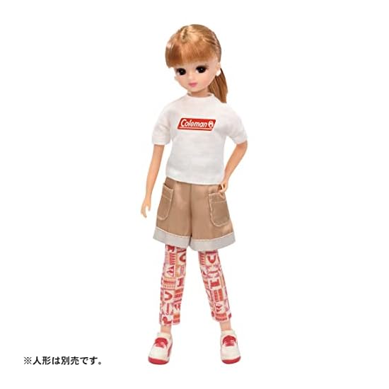 Takara Tomy Licca-chan Dress LW-11 Exciting Outdoor Outfit, Dress-up, Pretend Play, Toy, Ages 3 and
