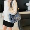 Ledig Ny Mode Denim Damväska Dam Handväskor Axel Messenger Väska Jeans Dam Axelväskor Dam Tygväska Cowboyväskor