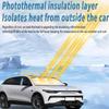 For Ford Mustang Mach-E 2021~2025 2022 Car Sun Visor Front Windshield Sunshade Heat Insulation Summer Cooling Auto Accessories